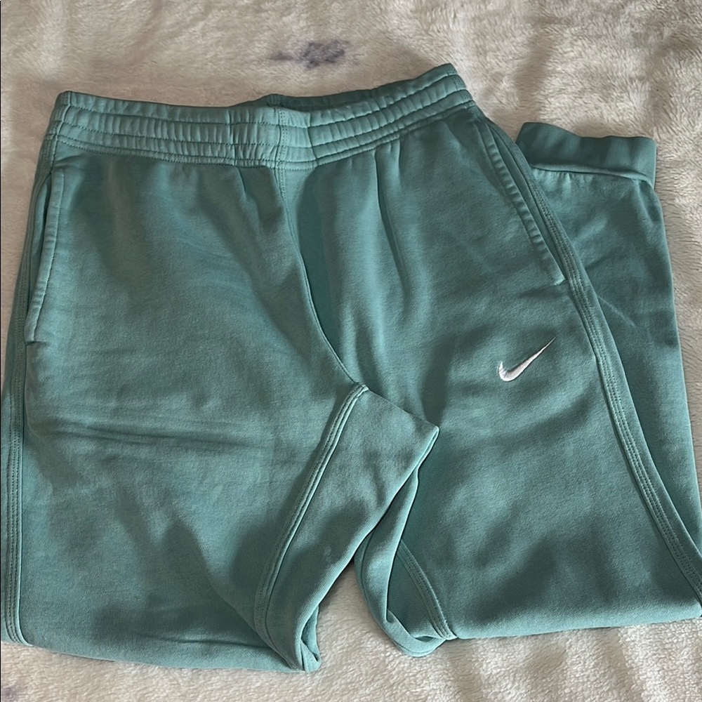 Nike Blue Relaxed Fit Joggers with Elastic Waistband